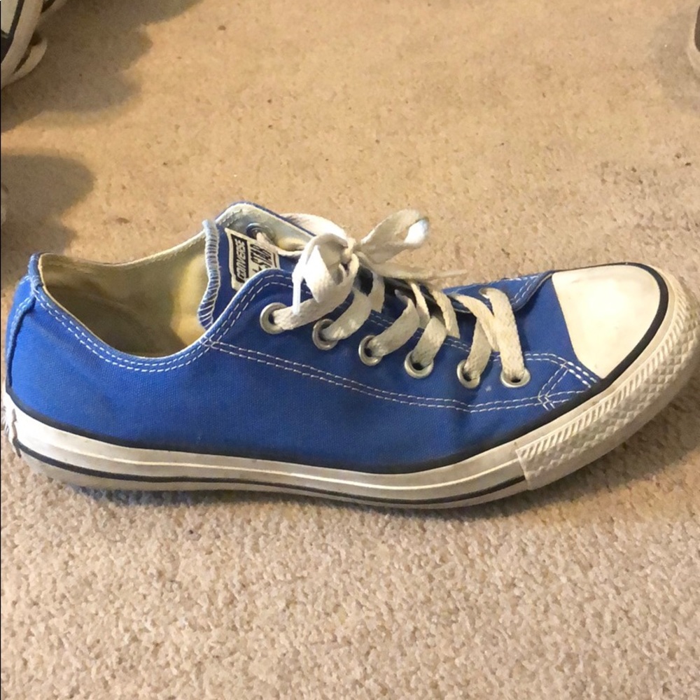 Royal blue Chuck Taylors